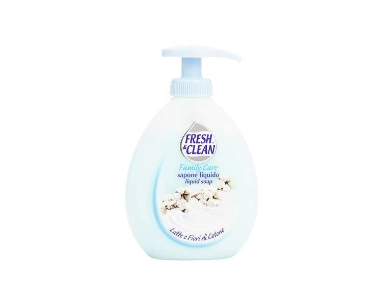 Fresh & Clean Cotton Milk and Flower Liquid Soap 300ml