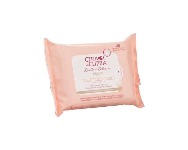 Cera di Cupra Beauty Recipe Makeup Remover Wipes for Face and Eyes 180g