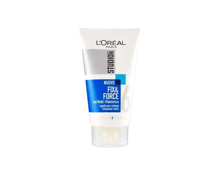 L'OREAL Studio Gel Tube Fix & F.6 Strong 150ml - Hair Gel