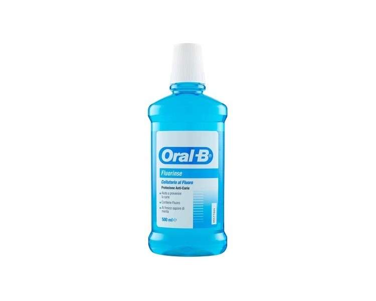 Oral-B Fluorinse Mouthwash with Fluorine 500ml