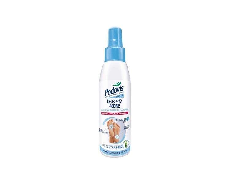 PODOVIS 48h Deodorant Spray 100ml for Foot Care