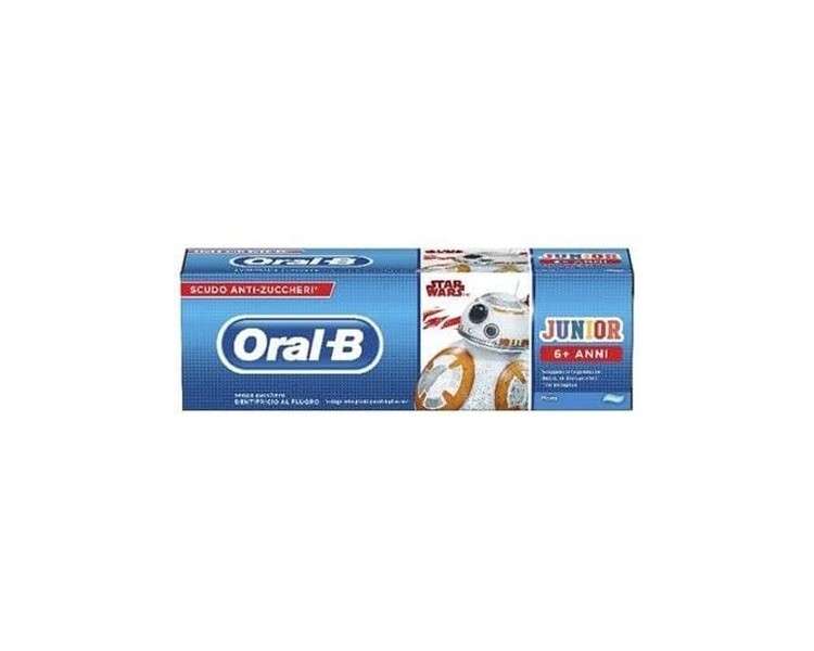 Oral-B Junior Starwars Toothpaste 6+ Years 75ml