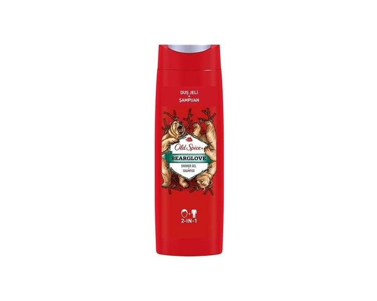 Old Spice Bearglove Shower Gel and Shampoo for Men 400ml