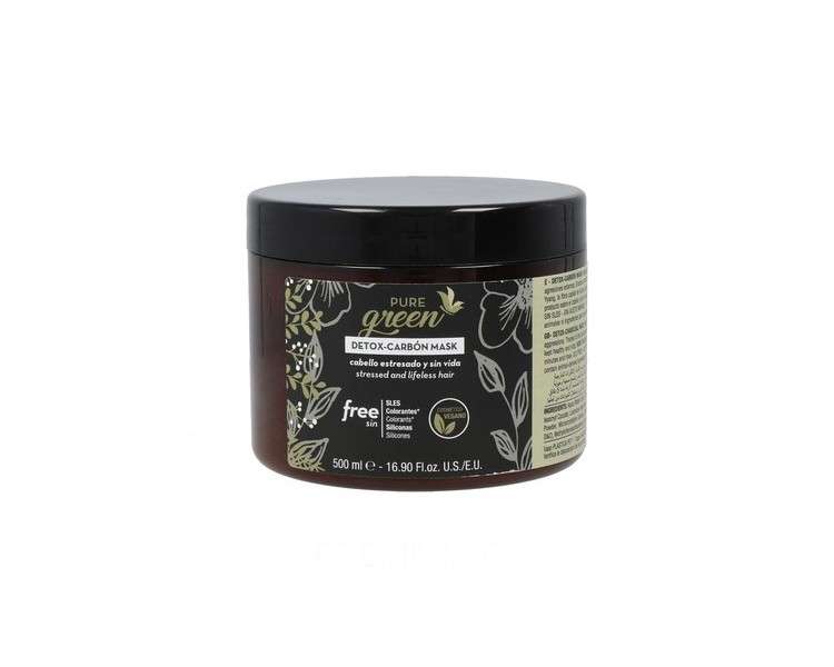 Pure Green Detox Charcoal Mask 500ml