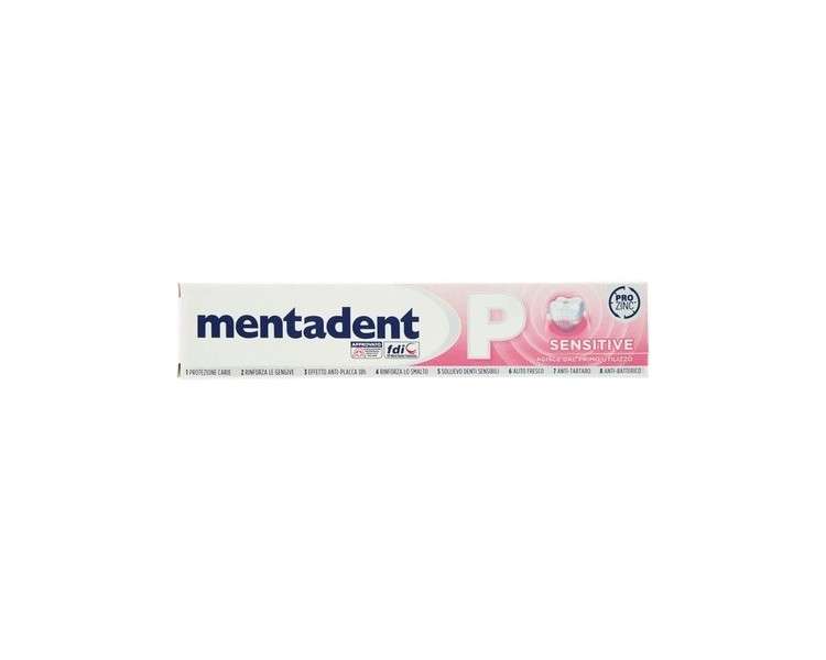 Unilever Italia Mentadent Sensitivity Toothpaste 75ml