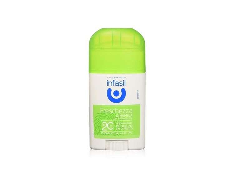 Infasil Fresh Dynamic Deodorant Stick with Antibacterial 40ml
