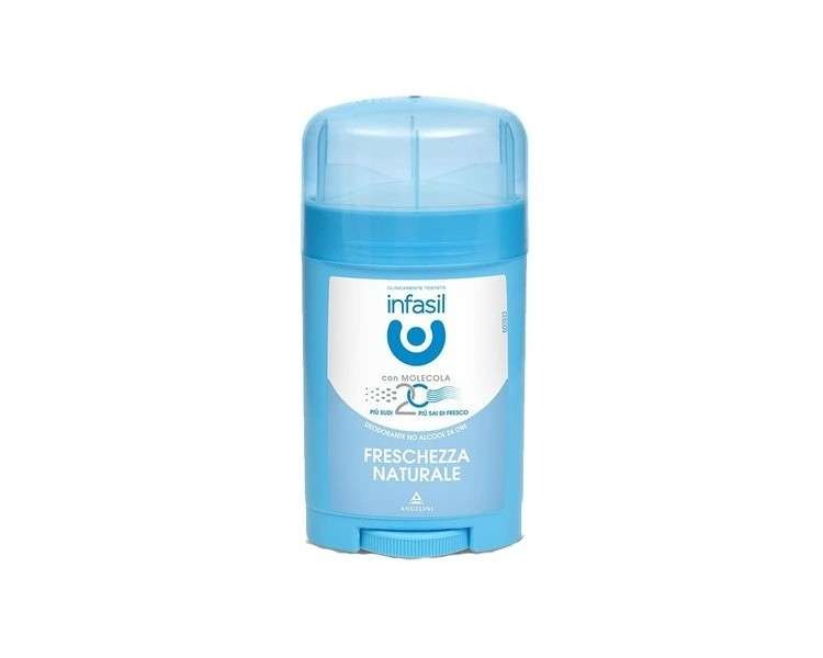 Infasil Natural Freshness Deodorant Stick 40ml