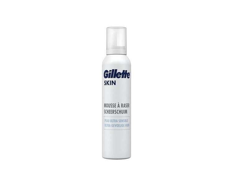 Gillette SKIN Ultra Sensitive Shaving Foam for Men 240ml