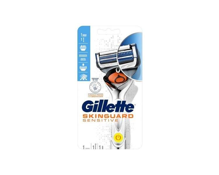 Gillette SkinGuard Sensitive Flexball Power Razor for Men