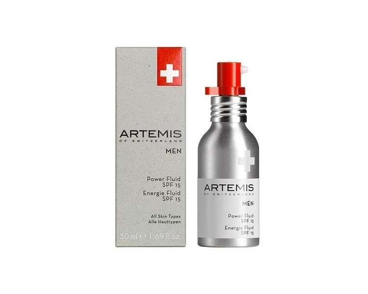 Artemis of Switzerland Men Power Fluid SPF 15