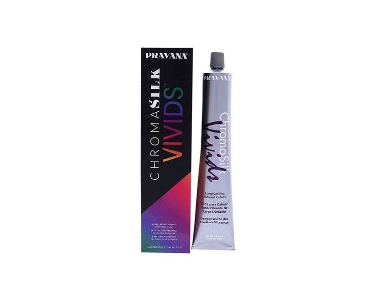 Pravana Chromasilk Vivids Black Unisex Hair Dye 3 Fl Oz