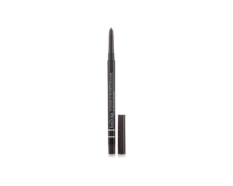 Isadora Intense Eyeliner 24 HRS Wear 61 Black Brown Automatic Pencil 0.35g