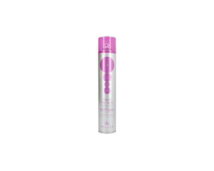 Kallos Kjmn Silk Protein Hair Spray Strong Hold 500ml