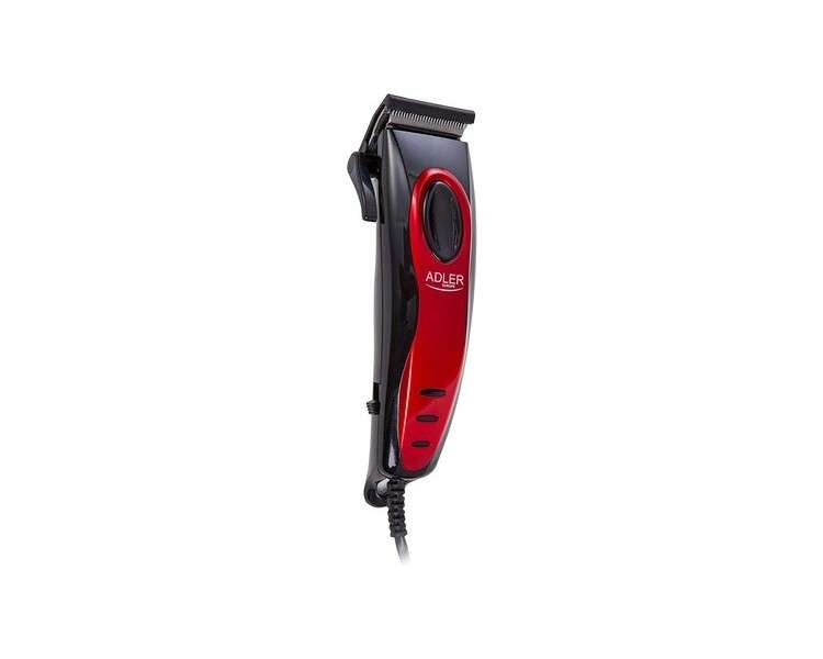 ADLER AD2825 Hair Cutting Machine Glossy Red Steel Multicolor One Size