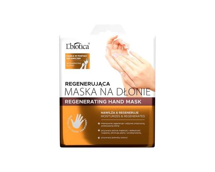 L'biotica Regenerating Hand Mask Moisturizing 26g
