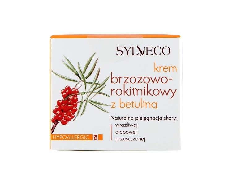 Sylveco Sanddorncreme with Birch 50ml