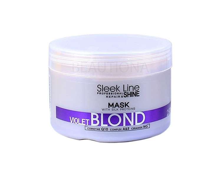 Stapiz Sleek Line Violet Blonde Pearl and Violet Mask 250ml