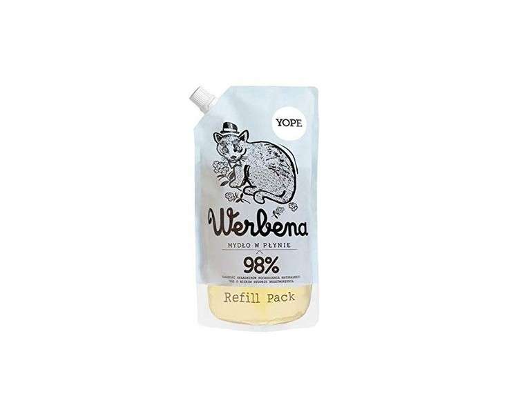 YOPE Verbena Hand Soap 500ml Refill