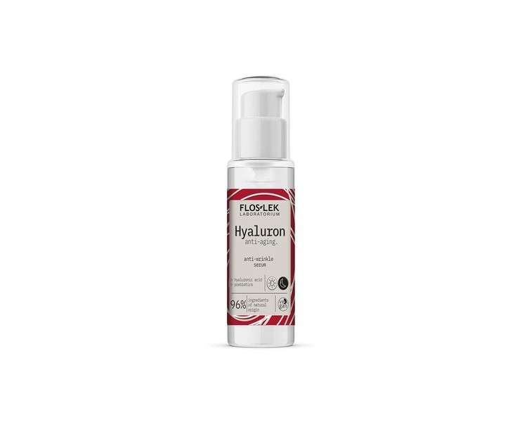 Floslek HYALURON Anti-Wrinkle Serum for Face, Neck and Décolleté 30ml