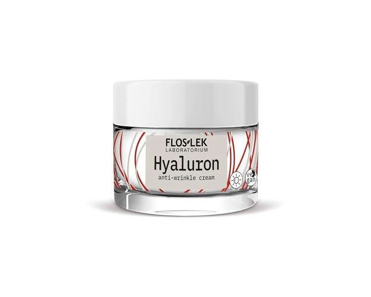 Floslek HYALURON Anti-Wrinkle Day Cream with Hyaluronic Acid and Prebiotics 50ml
