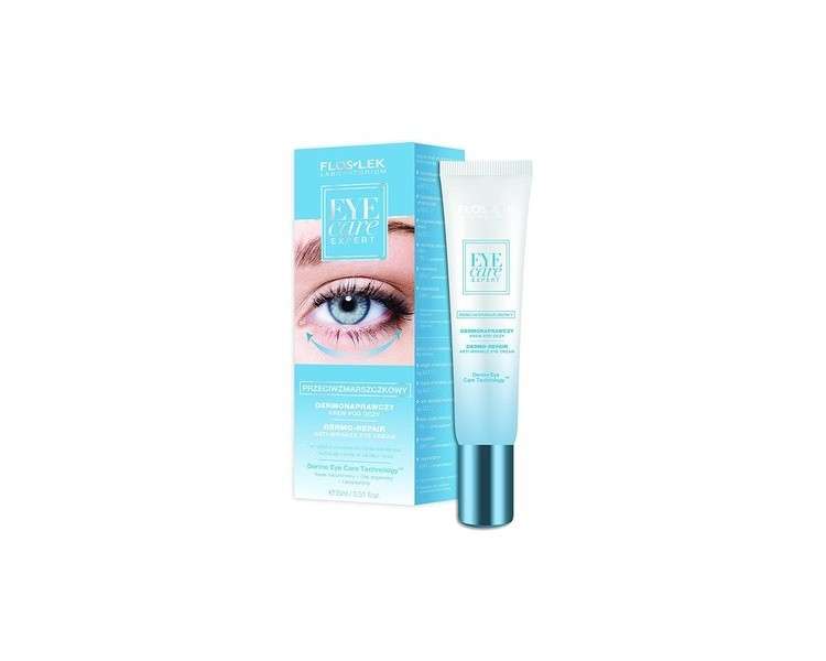 Floslek Eye Care Expert Dermo-Repair Eye Cream with Anti-Wrinkle Effect