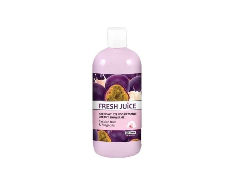 Fresh Juice Creamy Shower Gel with Passion Fruit and Magnolia Extracts 500ml