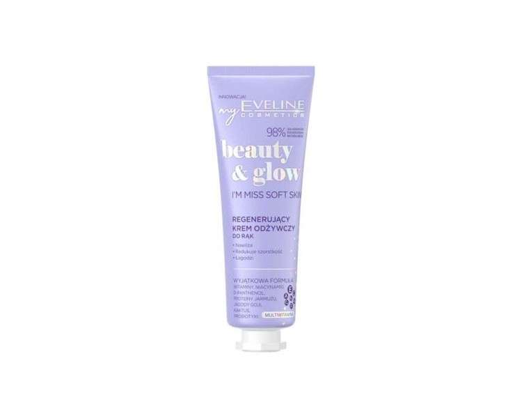 Eveline Cosmetics Beauty Glow Regenerating Hand Cream Nourishing 5903416040538