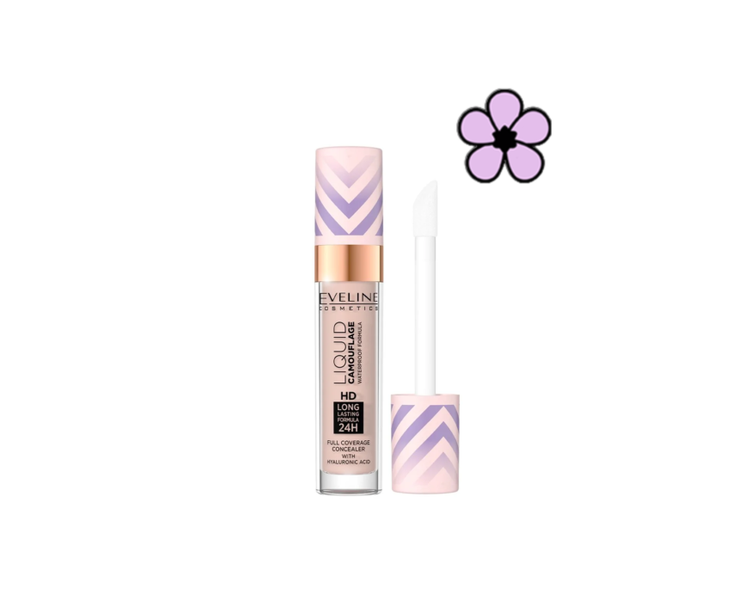 Eveline Liquid Camouflage Waterproof Concealer 7.5ml Soft Natural Shade 03