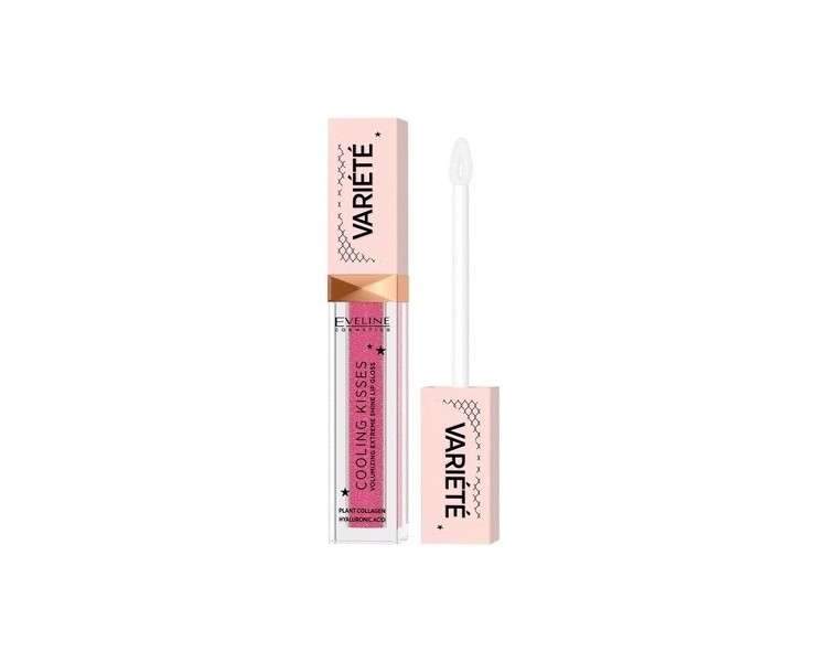 Eveline Variete Cooling Kisses Volumizing Extreme Shine Lip Gloss 06 AmazingKiss