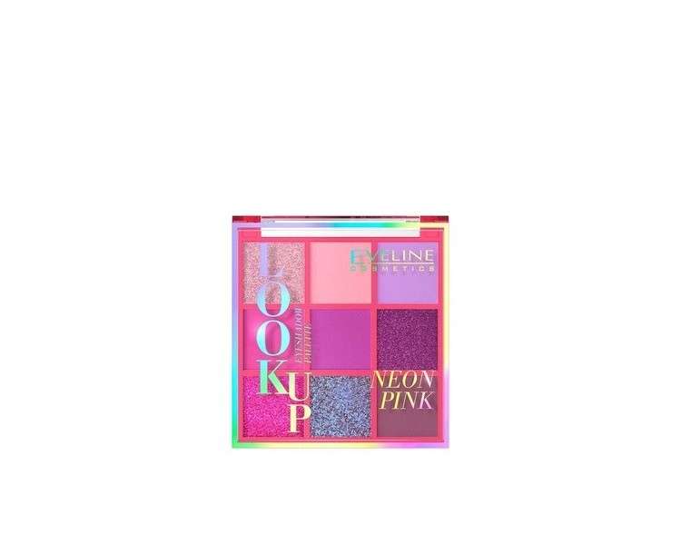 Eveline Cosmetics Look Up 9 Neon Pink Eyeshadow Palette