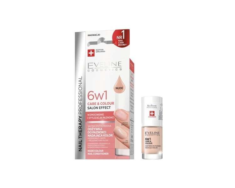 EVELINE Nail Therapy 6in1 Nude Color