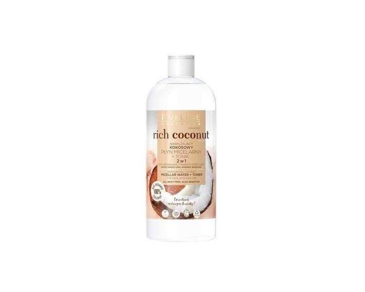 Eveline Rich Coconut Moisturizing Micellar Liquid 500ml
