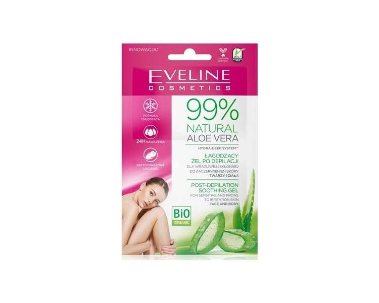 Eveline Cosmetics 99% Natural Aloe Vera Hair Removal Gel