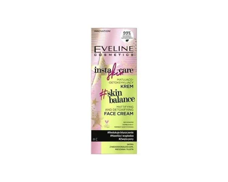 Eveline Cosmetics Insta Skin Care Mattifying Detox Cream