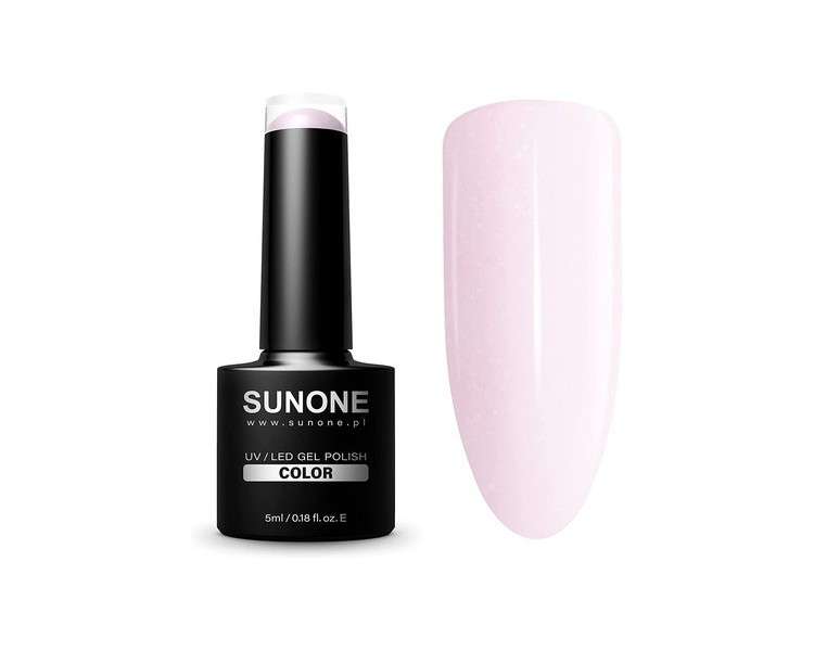 SUNONE UV/LED Gel Polish Color Hybrid Nail Polish R02 Pink 5ml