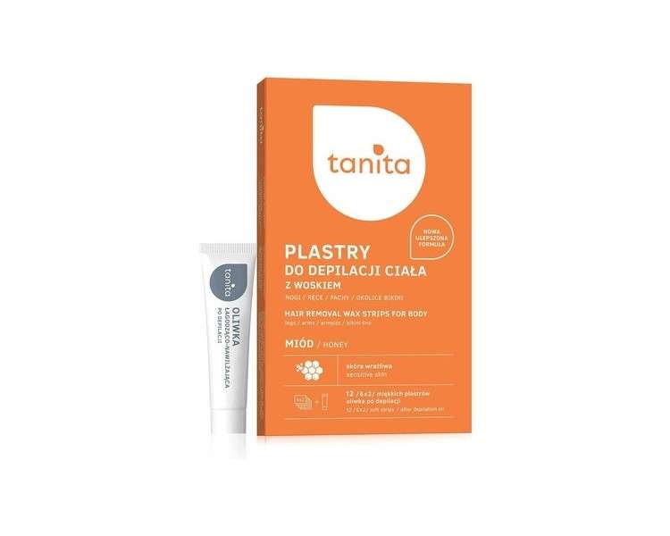 Tanita Honey Body Depilatory Strips