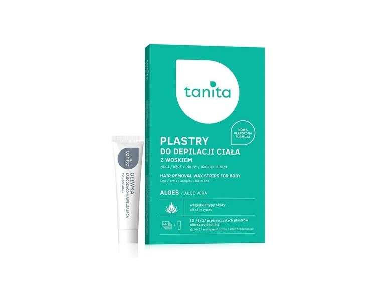 Tanita Aloe Vera Body Hair Removal Strips