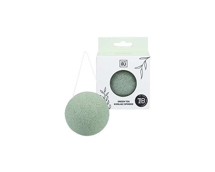 T4B Ilu Konjac Makeup Sponge with Cord - Green