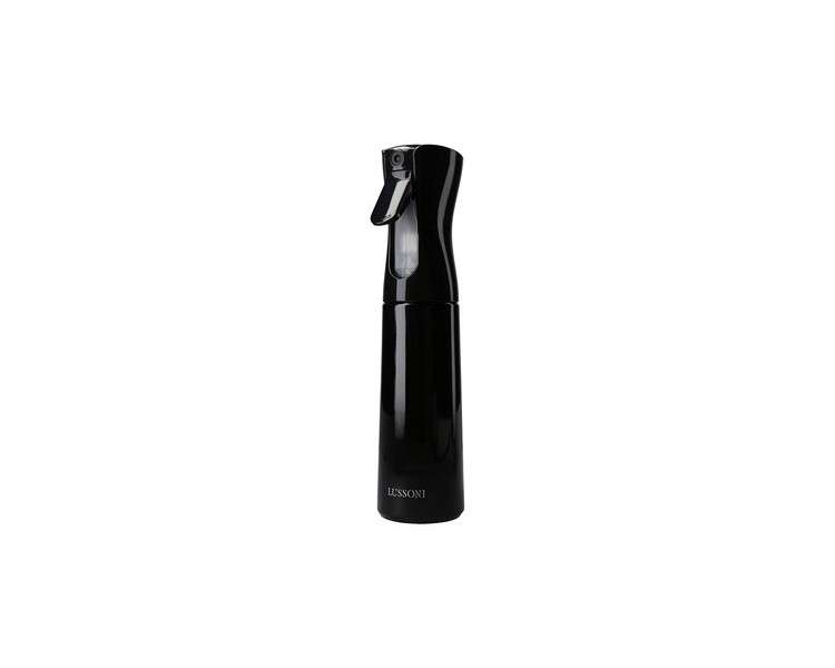 T4B LUSSONI Hair Spray Bottle for Salon Styling 300ml Black