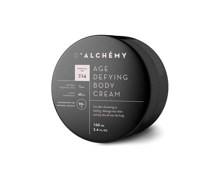 D'Alchemy Age Defying Body Cream Anti-Alchemy 100ml