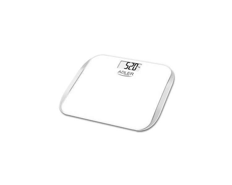 Adler Bathroom Scale AD 8164 Maximum Weight 180kg Accuracy 100g White