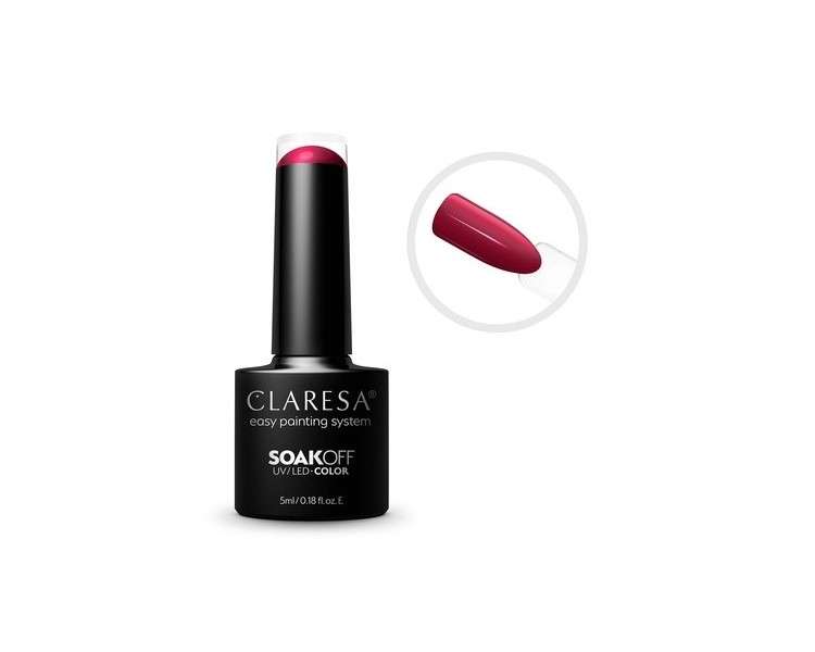 CLARESA SoakOFF UV/LED Gel Pink 542 5ml