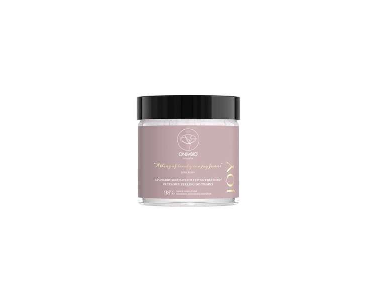 ONLYBIO Ritualia JOY Enzyme Face Peel with AHA Acids Papain and Natural Seeds - All Skin Types - Creamy Vegan Formula