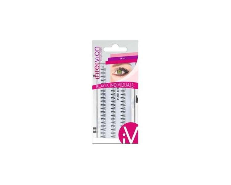 Inter Vion Black Individuals Short Eyelash Clusters P1