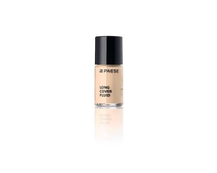 Paese Cosmetics Long Cover Fluid Foundation 30ml 1.75 Sand Beige