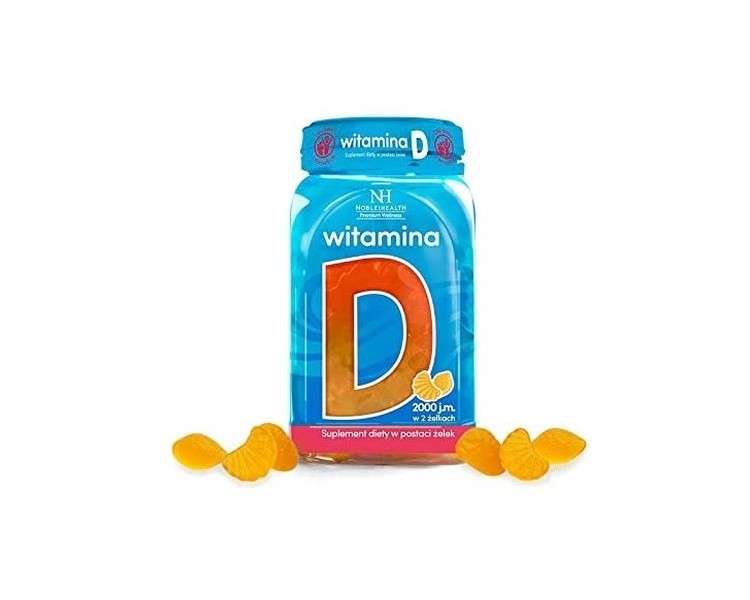 Noble Health Premium Wellness Vitamin D3 Gummies 180g