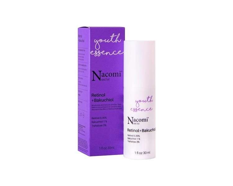 Nacomi Next Level Retinol 0.35% + Bakuchiol 1% Serum 30ml