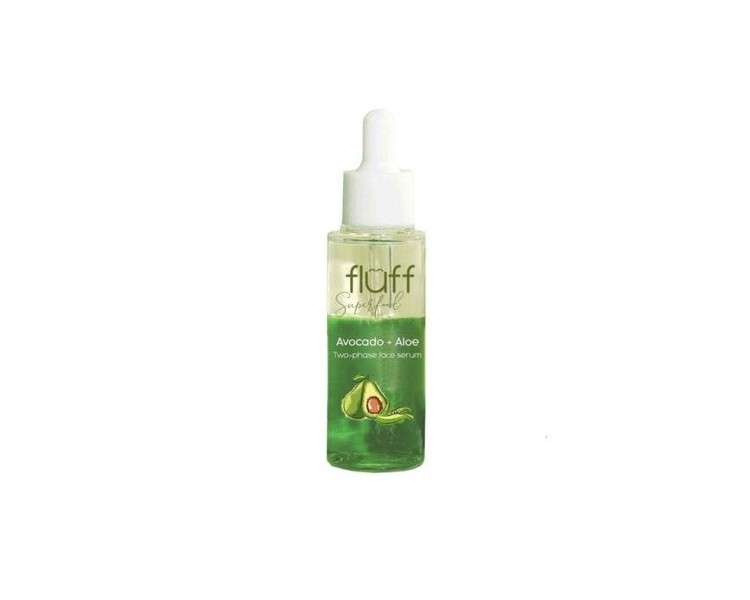 Fluff Two-Phase Face Serum Booster with Aloe for Face