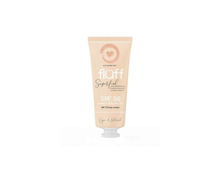 Fluff Sun Protection Face Cream with SPF50 Filter 50ml