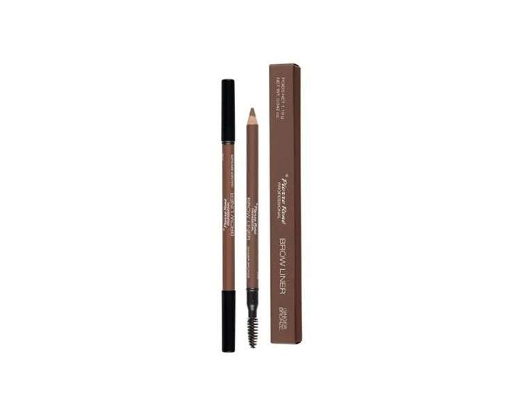 Pierre Rene Brow Liner Brown 02 Ginger Bronze